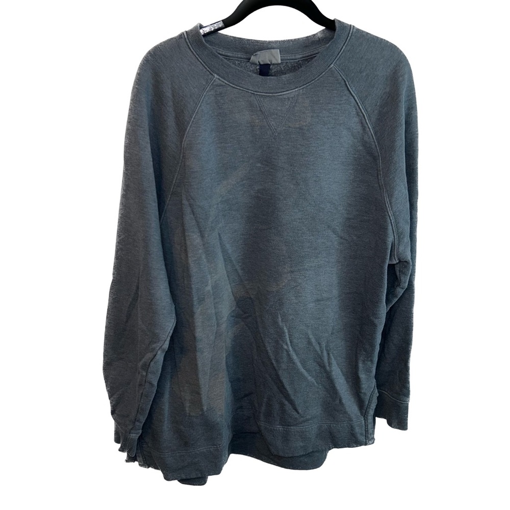 Universal Thread Sweatshirt Long Sleeve Pullover Crewneck Bleach Dyed Shirt